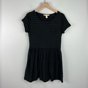 Yumi Kim for Anthropologie Black Pine Street Multicolor Speckled Dress M